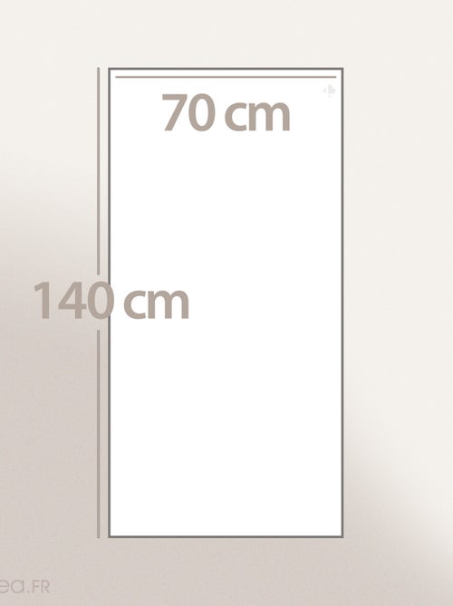 Drap de douche NATURAL STRIPES - Kiabi