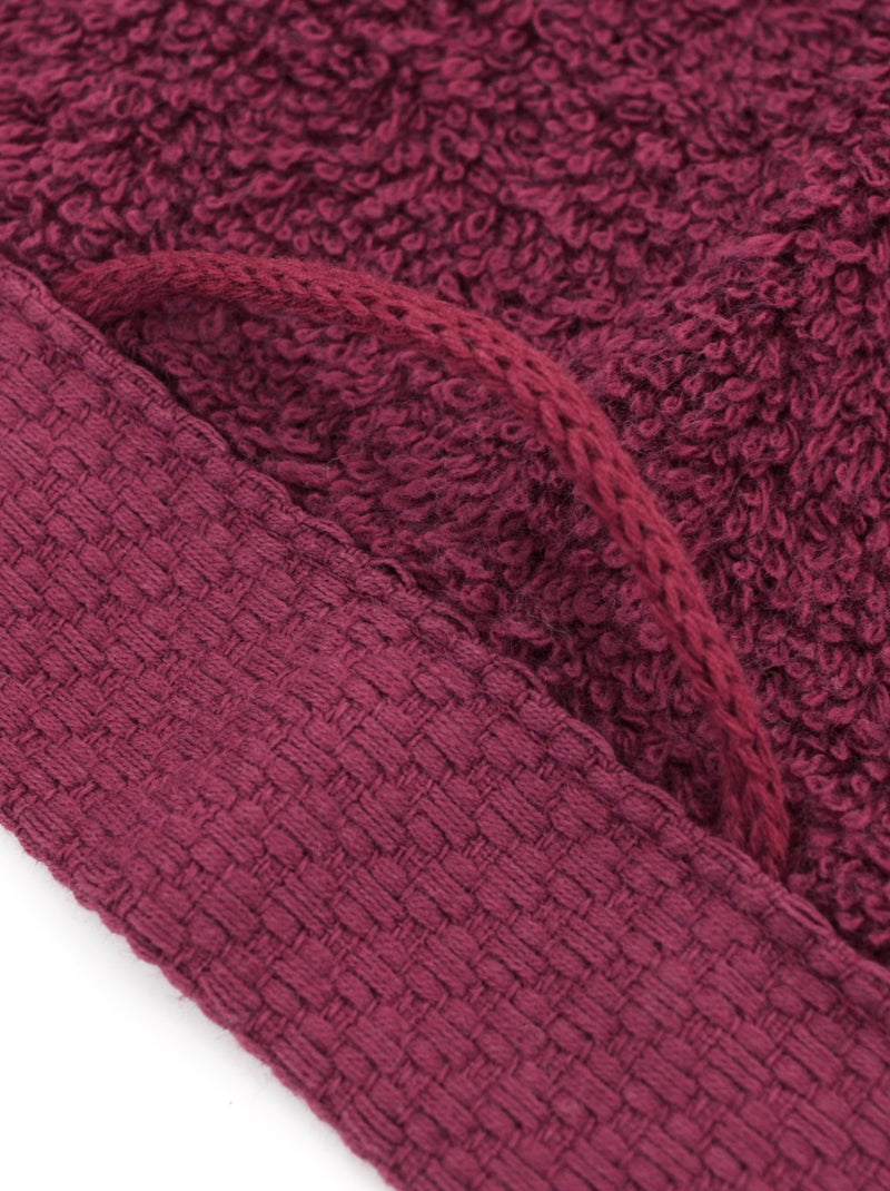 Drap de douche PURE Bordeaux - Kiabi