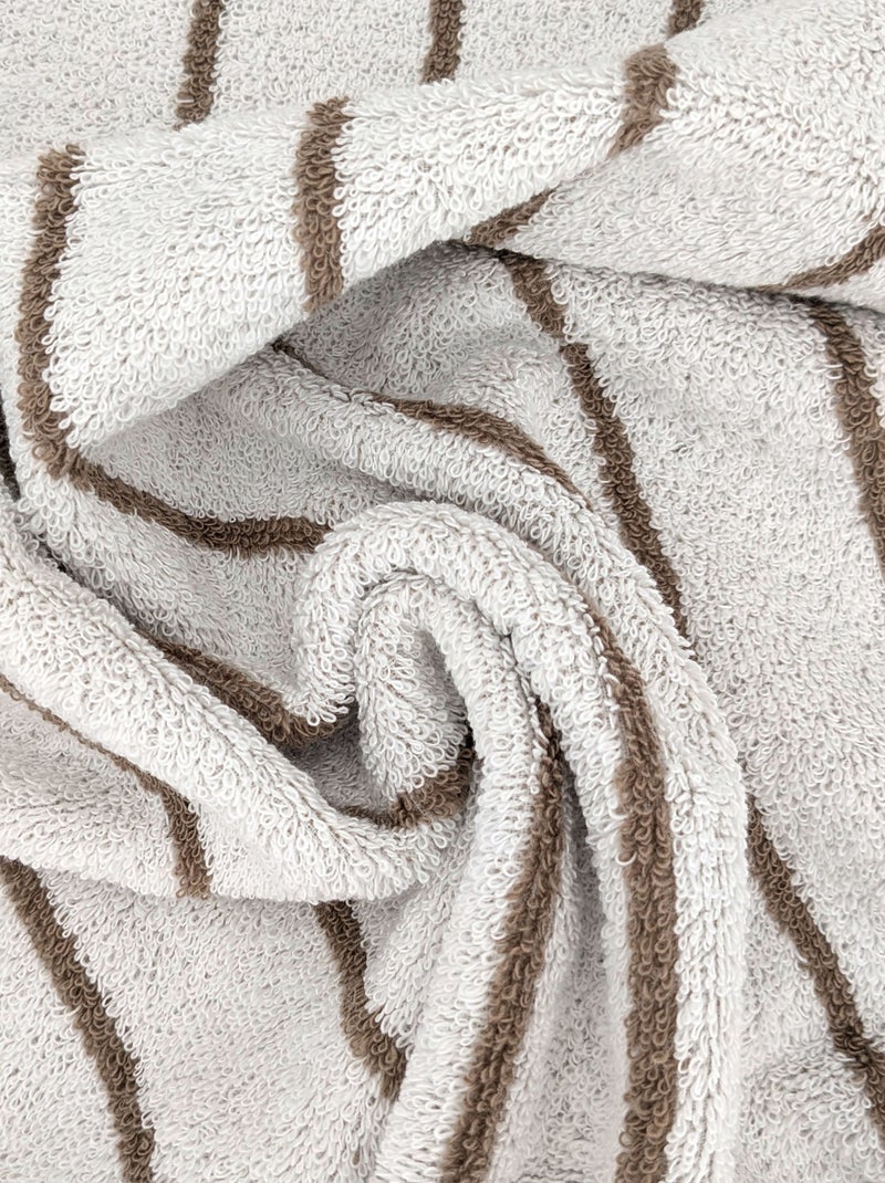 Drap de douche PURE LIGHT Marron - Kiabi