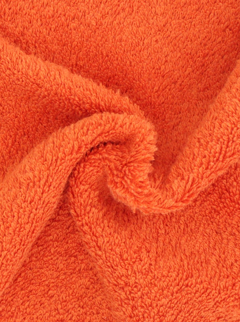 Drap de douche PURE Orange mandarine - Kiabi