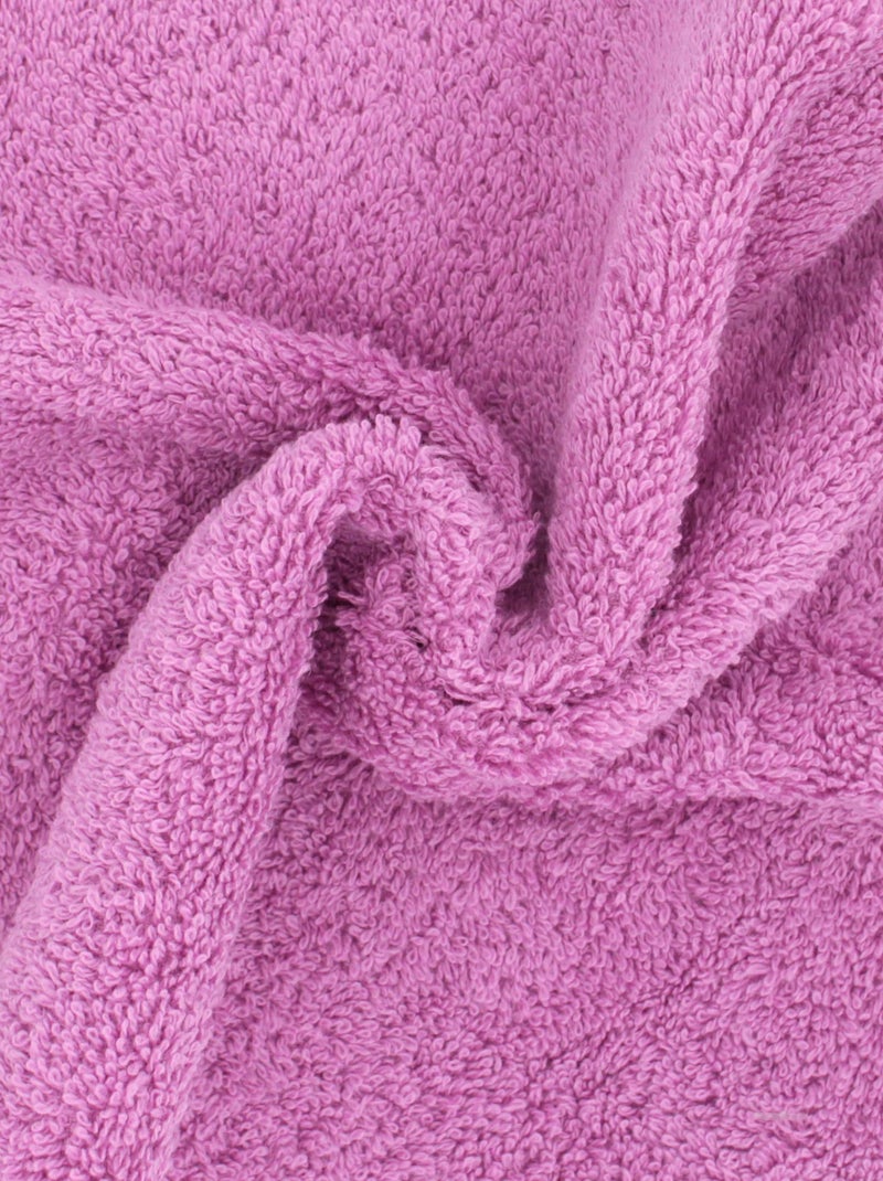 Drap de douche PURE Rose parme - Kiabi