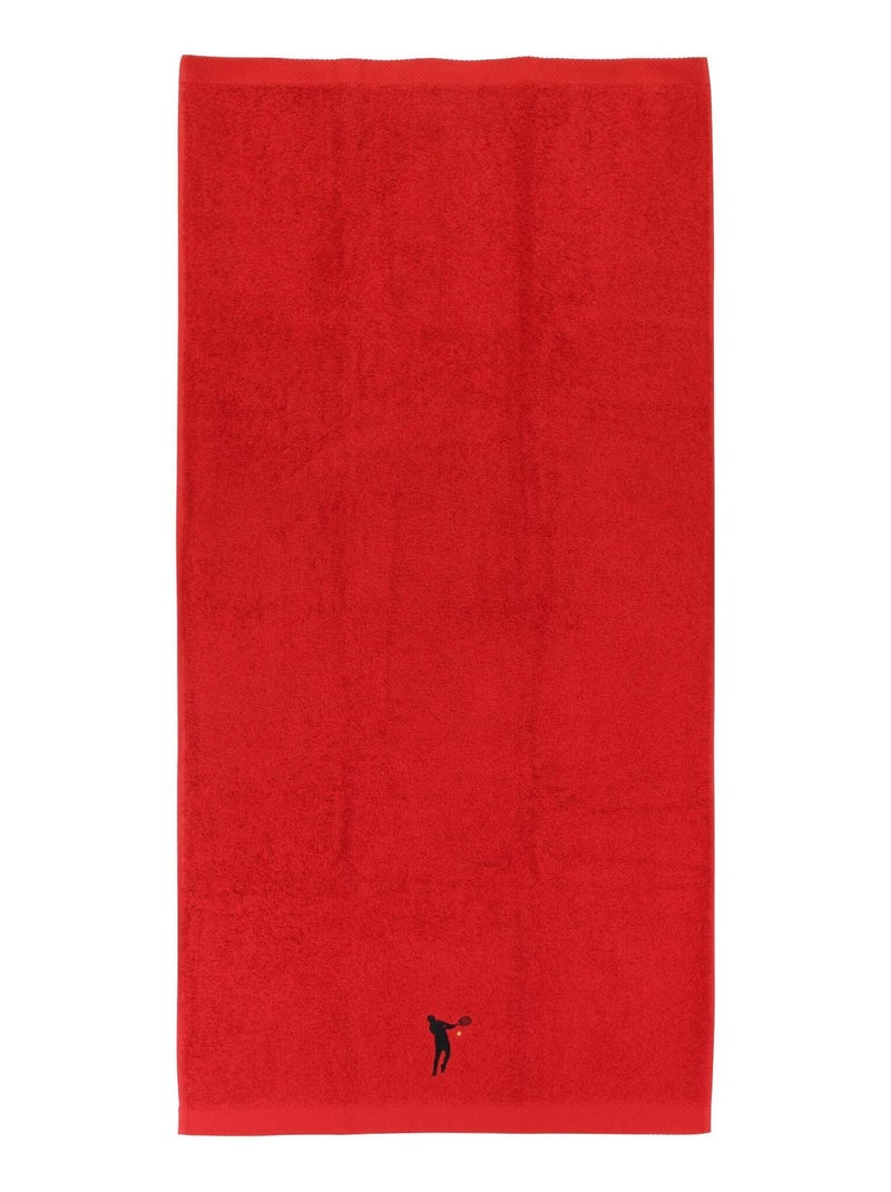 Drap de douche PURE TENNIS Rouge - Kiabi