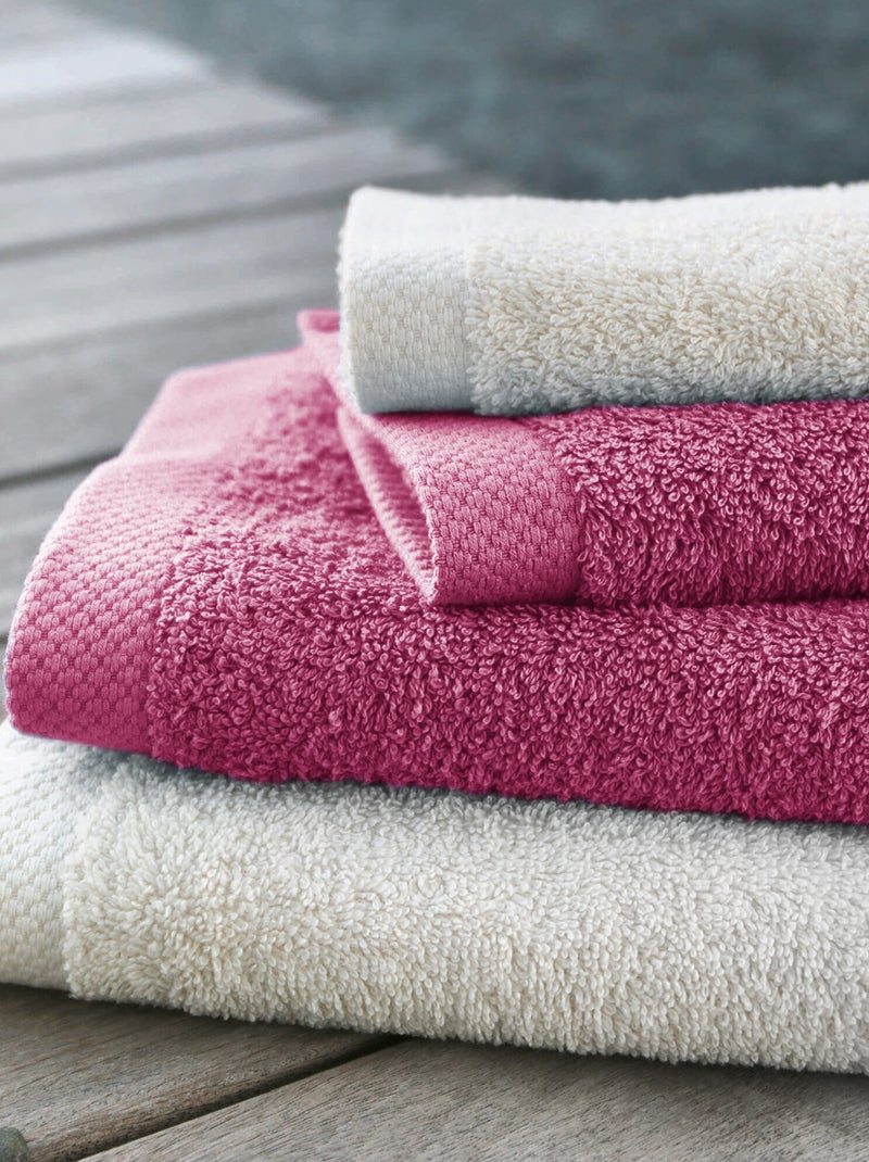 Drap de douche PURE Violet prune - Kiabi