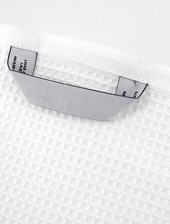 Drap de douche PURE WAFFLE nid d'abeille