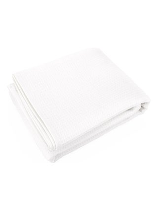 Drap de douche PURE WAFFLE nid d'abeille