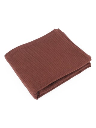 Drap de douche PURE WAFFLE nid d'abeille