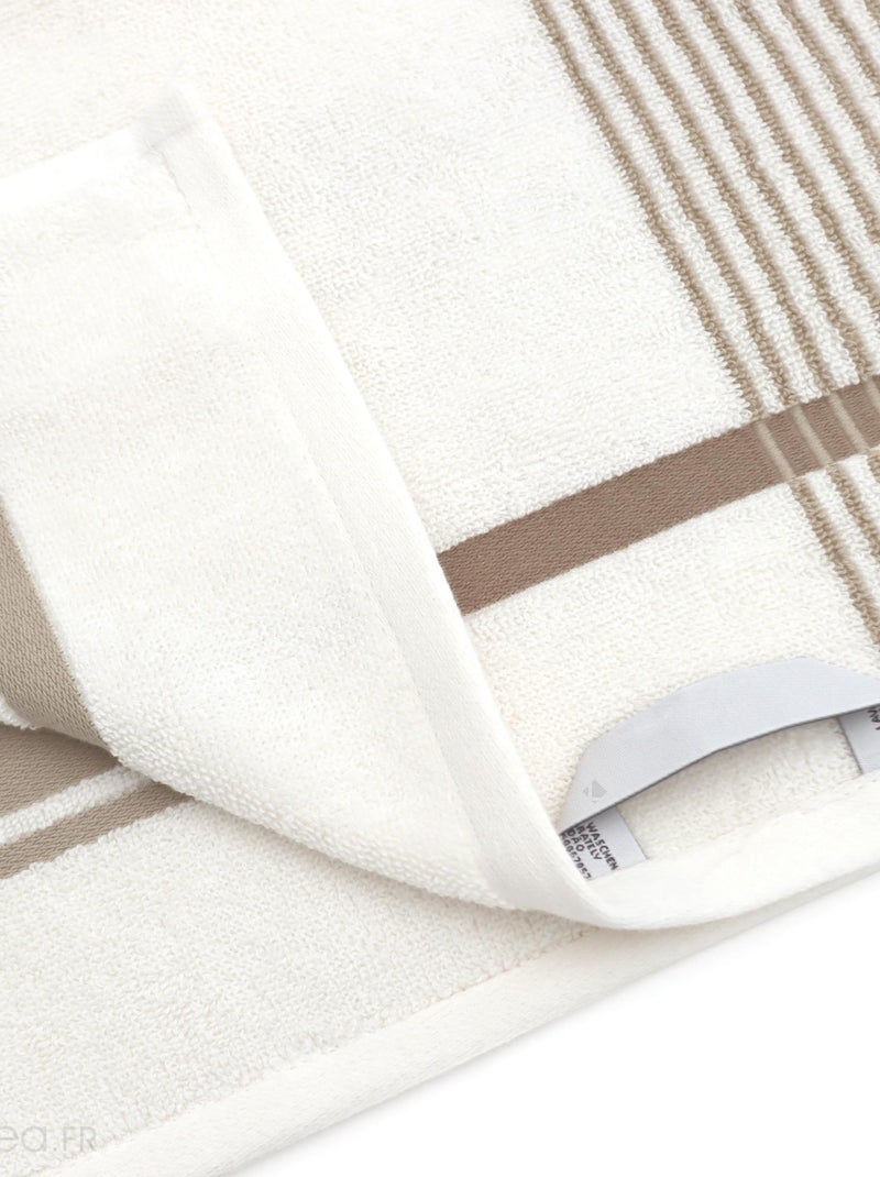 Drap de douche RIBBON Beige - Kiabi