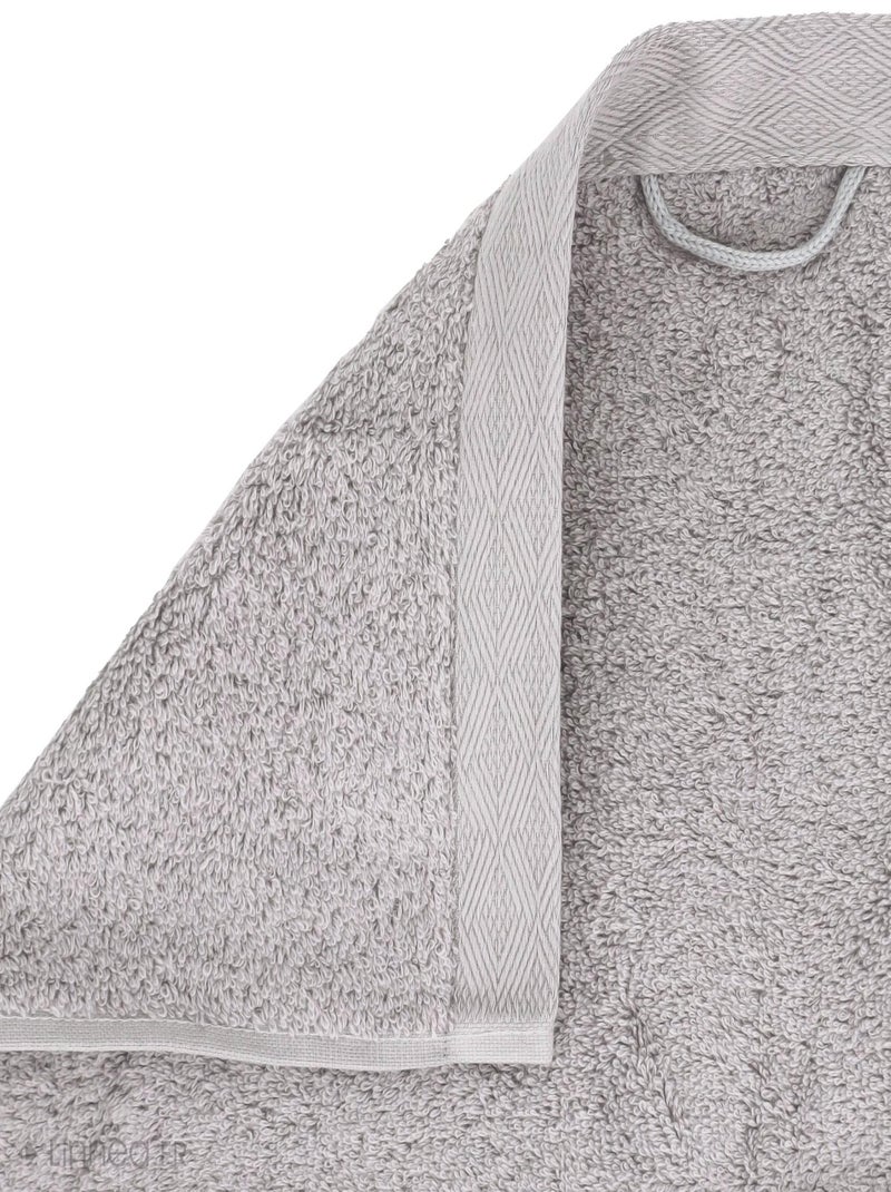 Drap de douche SOFTY Argent - Kiabi