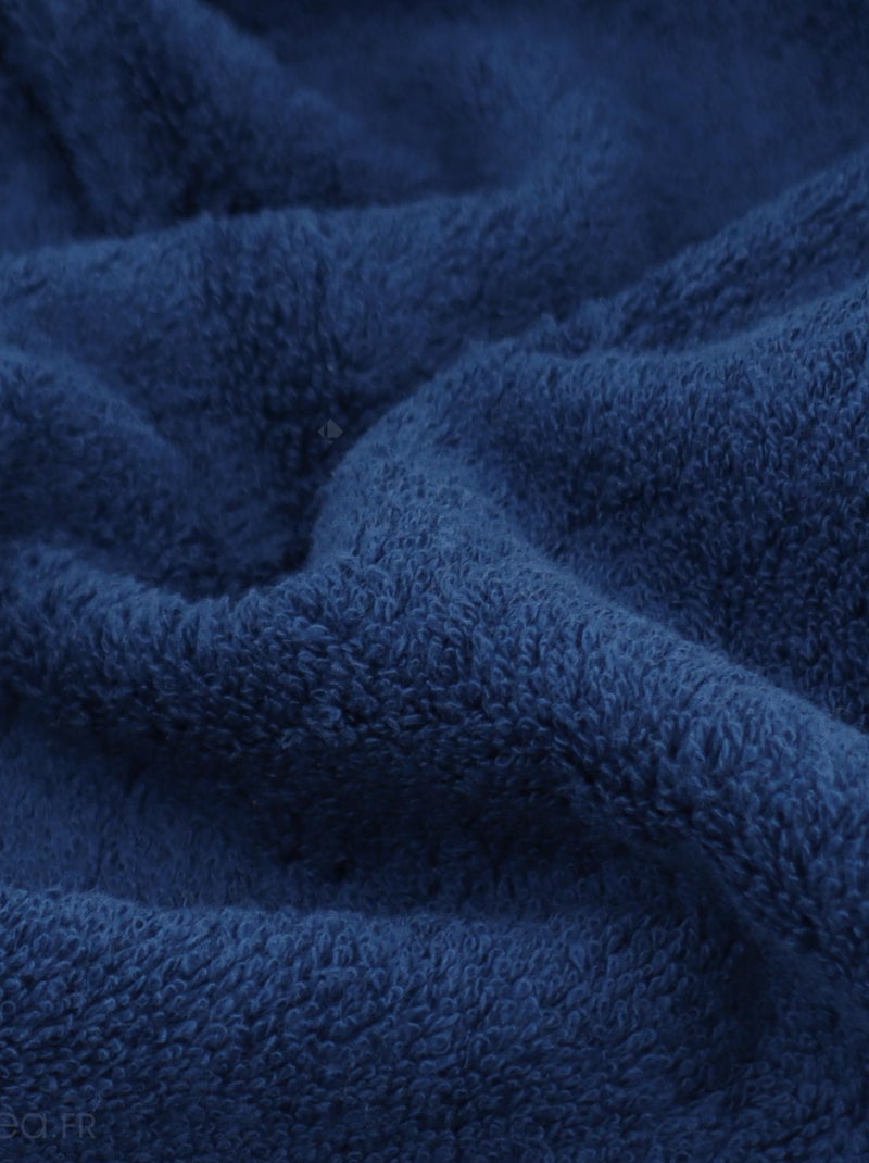 Drap de douche SOFTY Bleu marine - Kiabi