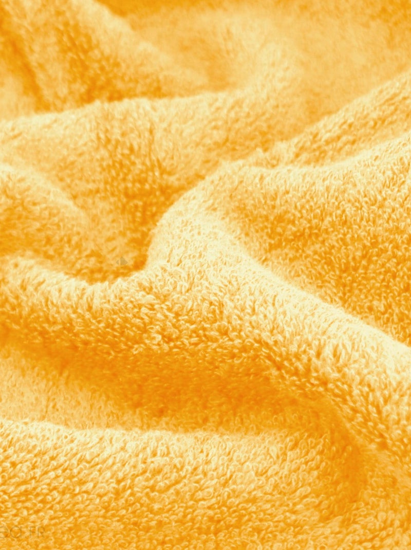 Drap de douche SOFTY Jaune or - Kiabi