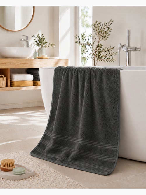 Drap de Douche Spa 100% Coton 400 gr/m² - Kiabi Drap de Douche Spa 100% Coton 400 gr/m² - Kiabi
