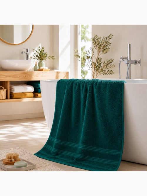 Drap de Douche Spa 100% Coton 400 gr/m² - Kiabi Drap de Douche Spa 100% Coton 400 gr/m² - Kiabi