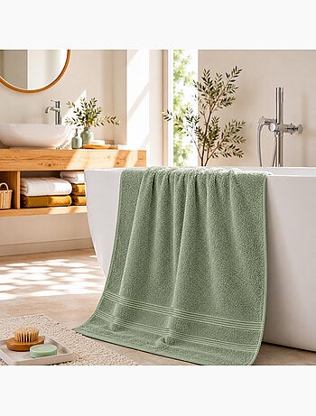 Drap de Douche Spa 100% Coton 400 gr/m²