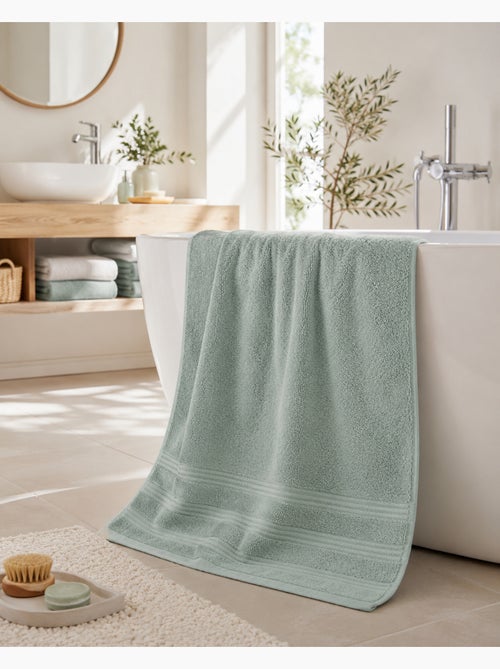 Drap de Douche Spa 100% Coton 400 gr/m² - Kiabi Drap de Douche Spa 100% Coton 400 gr/m² - Kiabi