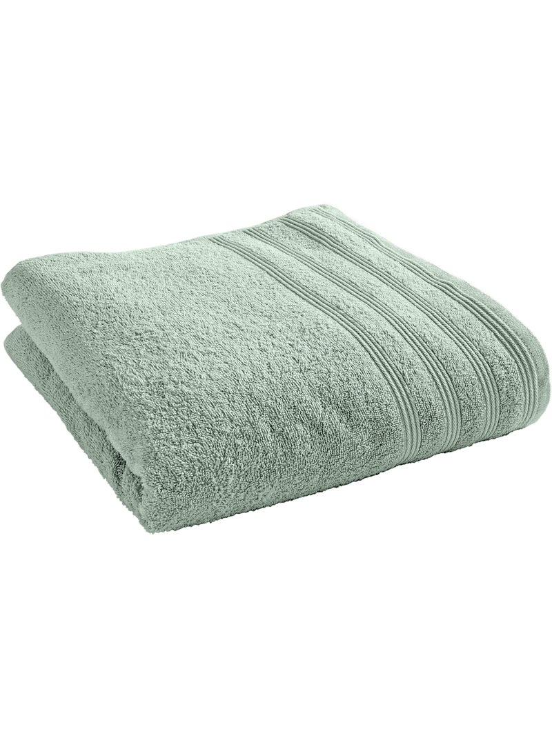 Drap de Douche Spa 100% Coton 400 gr/m² Vert - Kiabi