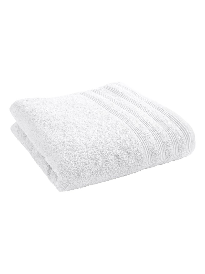 Drap de douche "Spa" 70 x 140 cm / 400 gr/m² - "Spa" Neige - Drap de douche 70 x 140 cm Blanc - Kiabi