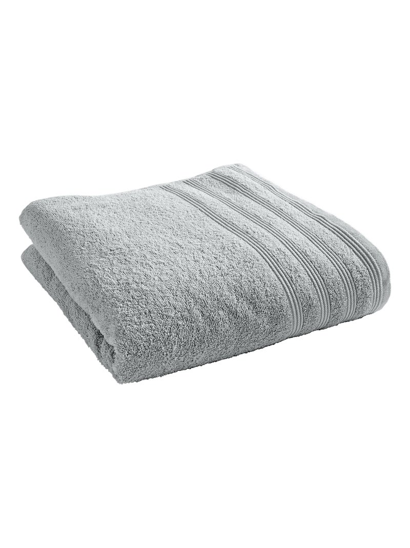 Drap de douche "Spa" 70 x 140 cm / 400 gr/m² - "Spa" Perle - Drap de douche 70 x 140 cm Gris clair - Kiabi