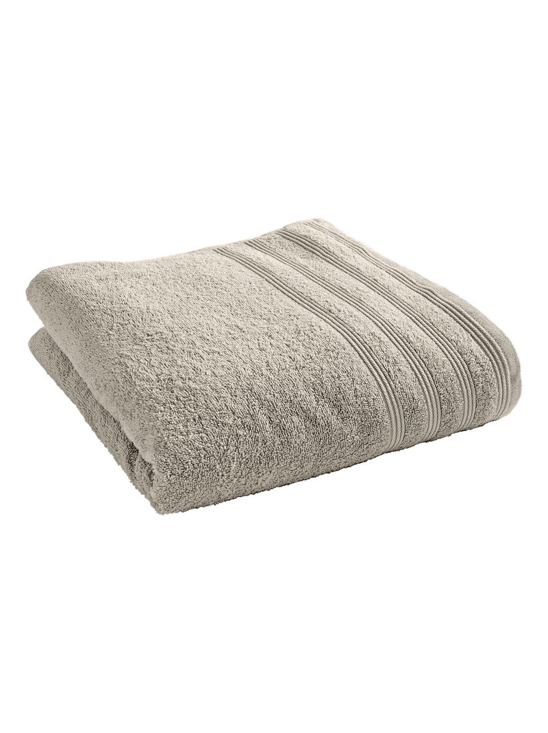 Drap de douche "Spa" 70 x 140 cm / 400 gr/m² - "Spa" Sable - Drap de douche 70 x 140 cm Beige - Kiabi