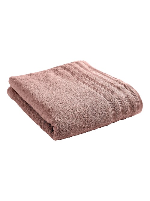 Drap de douche "Spa" 70 x 140 cm / 400 gr/m² - "Spa" Vieux Rose - Kiabi