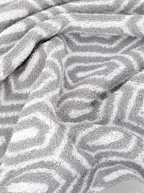 Drap de douche SYMETRIE coton Alvéoles - Kiabi