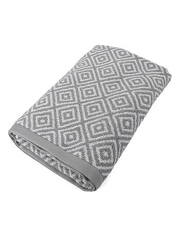 Drap de douche SYMETRIE coton Losanges