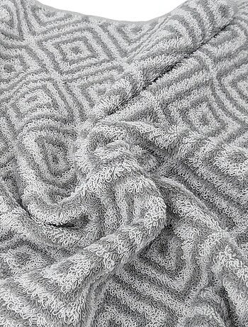 Drap de douche SYMETRIE coton Losanges