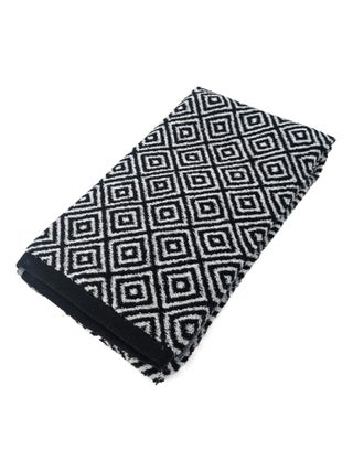 Drap de douche SYMETRIE coton Losanges