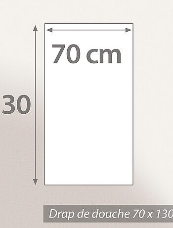 Drap de douche TETHYS