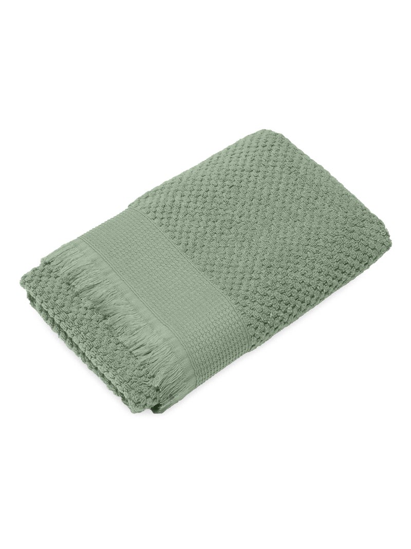 Drap de douche TETHYS Vert olive - Kiabi