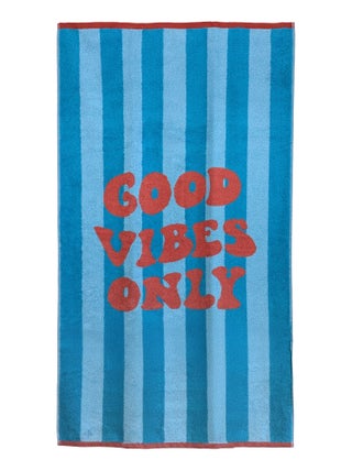 Drap de plage 75x150 cm GOOD VIBES