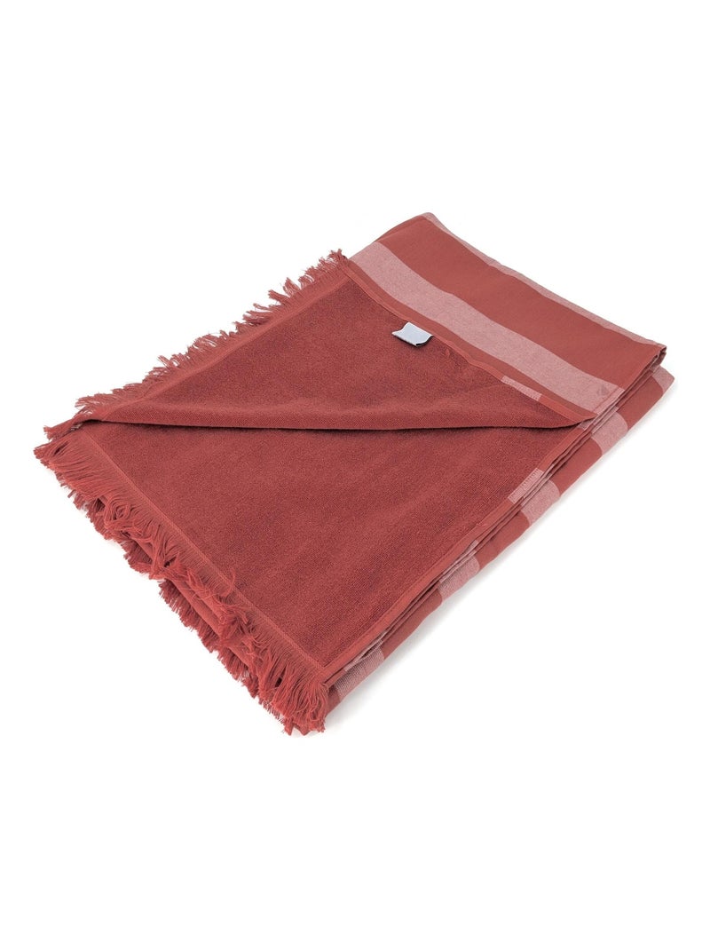 Drap de plage CATANE Rouge - Kiabi
