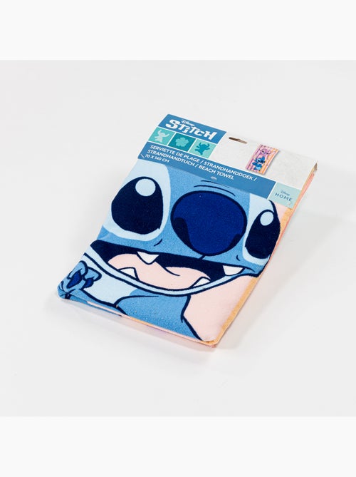 Drap de Plage Disney Stitch 70x140 cm 100% Polyester - Kiabi
