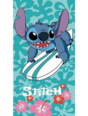 Drap de Plage Disney Stitch 70x140 cm 100% Polyester