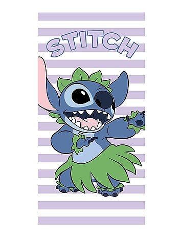 Drap de plage 'Disney' 'Stitch' en coton 70X140