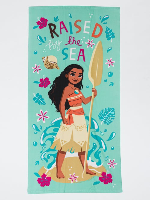 Drap de plage 'Disney' 'Vaiana' 70x140 cm - Kiabi