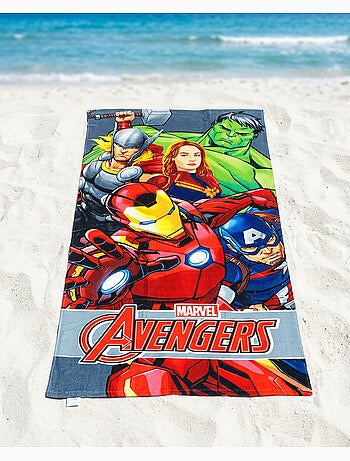 Drap de Plage Enfant Avengers Marvel 70x140 cm 100% Polyester