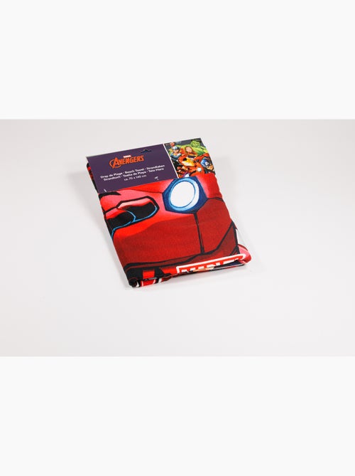 Drap de Plage Enfant Avengers Marvel 70x140 cm 100% Polyester - Kiabi Drap de Plage Enfant Avengers Marvel 70x140 cm 100% Polyester - Kiabi