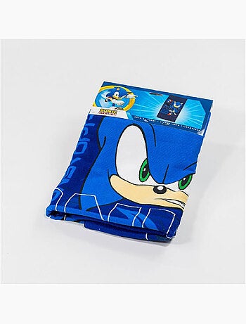 Drap de Plage Enfant Sonic the Hedgehog 70x140 cm 100% Polyester