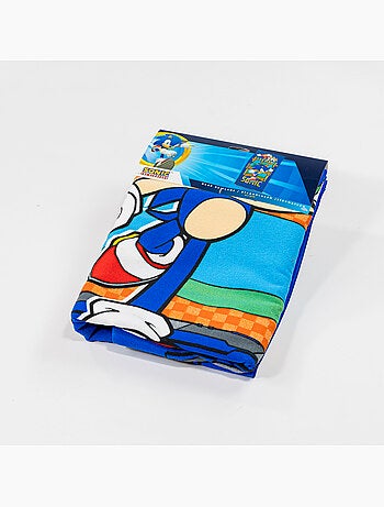 Drap de Plage Enfant Team Sonic 70x140 cm 100% Polyester