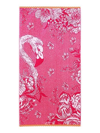 Drap de plage éponge FLAMINGO