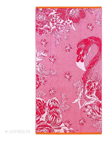 Drap de plage éponge FLAMINGO