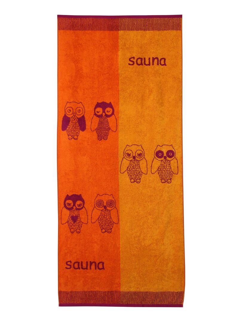 Drap de plage EULE Orange - Kiabi