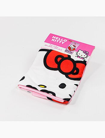Drap de Plage Fille Hello Kitty Sanrio 70x140 cm 100% Polyester