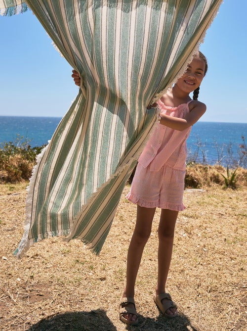Drap de plage Fouta - Kiabi