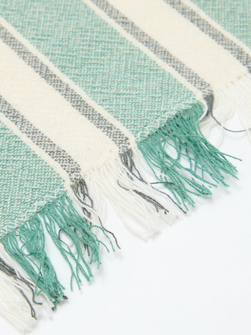 Drap de plage Fouta Bleu - Kiabi