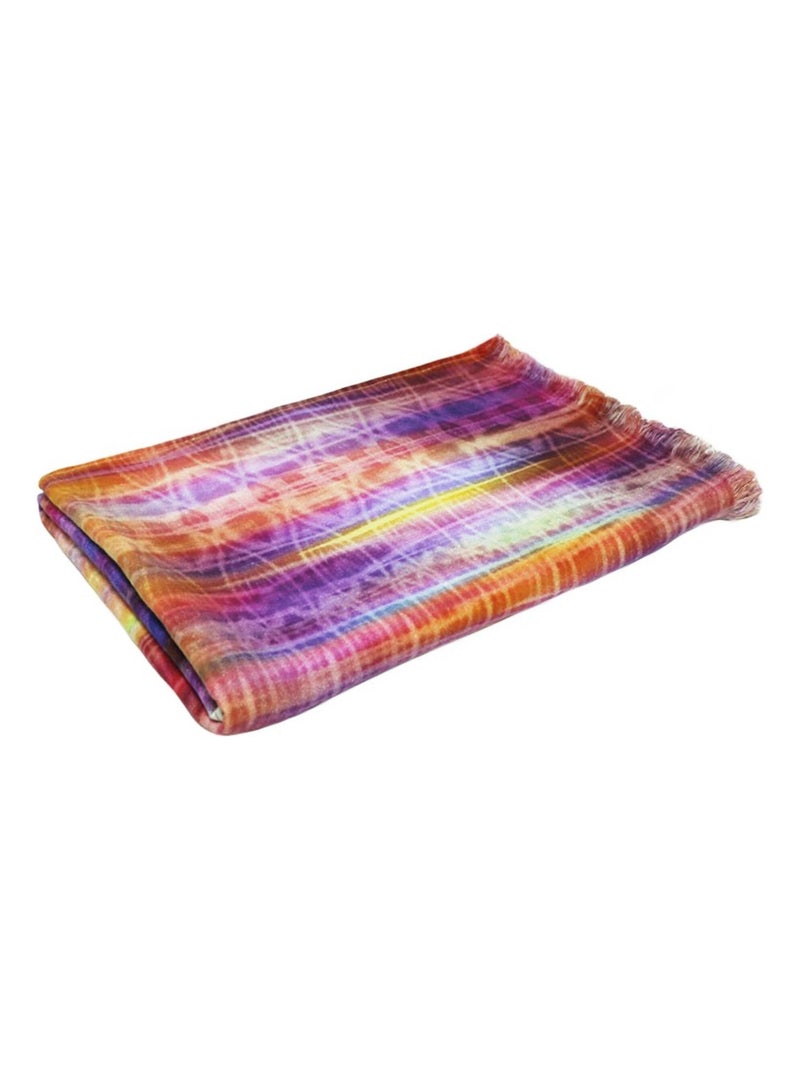 Drap de plage Fouta coton 270 g/m² BIBIONE Cascade Multicolore - Kiabi