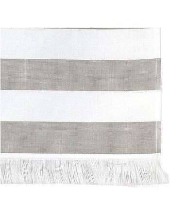 Drap de plage Fouta coton 290 g/m² Rayures