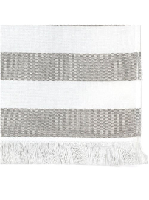 Drap de plage Fouta coton 290 g/m² Rayures - Kiabi