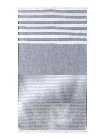 Drap de plage Fouta coton 290 g/m² Rayures