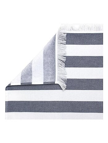 Drap de plage Fouta coton 290 g/m² Rayures
